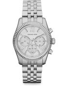 Michael Kors Stainless Steel Chronograph Watch - Lyst