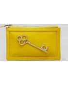 Jonathan Adler Coin Purse Key Leather - Lyst
