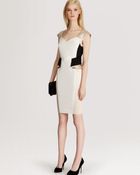 Karen Millen Pencil Dress Signature - Lyst