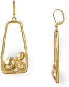 T Tahari Floating Circles Drop Earrings - Lyst