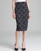 Vince Camuto Chantilly Lace Tube Skirt - Lyst