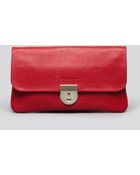 Longchamp Clutch - Veau Foulonne Travel - Lyst