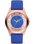 Marc By Marc Jacobs Henry Skeleton Watch 40mm - Lyst