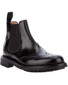 Church's Cransley Rois Calf F Black Boots - Lyst