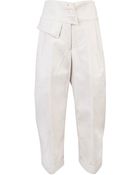 Duro Olowu High Waisted Cropped Trousers - Lyst