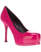 Saint Laurent Tribtoo Pump - Lyst
