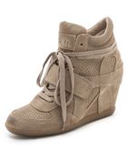 Ash Bowie Wedge Sneakers - Lyst