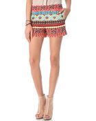 BCBGMAXAZRIA Printed Shorts - Lyst