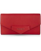 Givenchy Antigona Envelope Clutch - Lyst