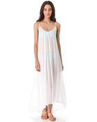 Mikoh Swimwear Cover Up Maxi Dress with Low Back - Lyst