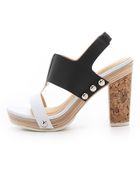 Nanette Lepore High-ball Heel Sandals - Lyst