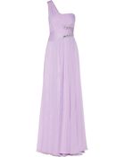 Notte By Marchesa Embellished Silkchiffon Gown - Lyst