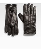 Prada Nappa Leather Gloves - Lyst