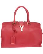 Saint Laurent Cabas Chyc Tote - Lyst