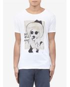 Scotch & Soda Printed Cottonblend Tshirt - Lyst