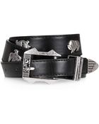 Topshop Aztec Animal Western Belt - Lyst