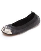 Yosi Samra Cap Toe Ballet Flats - Lyst