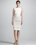 Giambattista Valli Sleeveless Knit Dress with Lace Bottom - Lyst