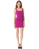 Robert Rodriguez Peplum Pencil Dress - Lyst