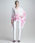 Roberto Cavalli Stitched Jeans Blanco - Lyst