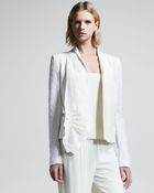 The Row Womens Macro Cotton Jacquard Jacket - Lyst