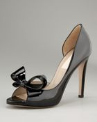 Valentino Couture Bow Dorsay Pump - Lyst