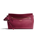 Coach Legacy Leather Large Clutch - Lyst