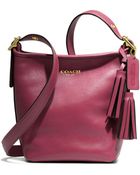 Coach Legacy Leather Minnie Duffle - Lyst