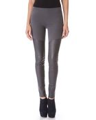 Donna Karan New York Leather Pants - Lyst