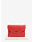 Givenchy Antigona Leather Envelope Clutch - Lyst