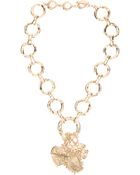 Yves Saint Laurent Vintage Charm Necklace - Lyst