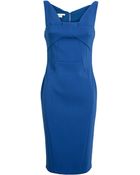 Antonio Berardi Panelled Stretch Twill Pencil Dress - Lyst