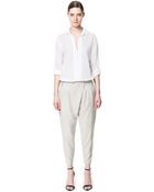 Zara Crossover Trousers - Lyst