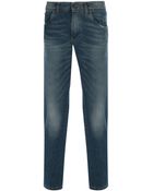 Dolce & Gabbana Slim Fit Faded Jean - Lyst