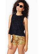 Nasty Gal Disco Heat Sequin Shorts - Lyst