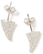 Tom Binns Bejewelled Rose Thorn Earring - Lyst