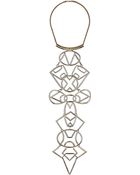 Topshop Mega Gold Necklace - Lyst