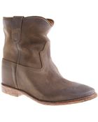 Isabel Marant Cluster Concealed Wedge Boot - Lyst