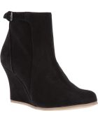 Lanvin Wedge Bootie - Lyst