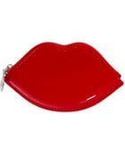 Lulu Guinness Lip Patent Leather Coin Purse - Lyst