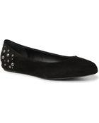 McQ by Alexander McQueen Biker Studded Suede Pumps - Lyst
