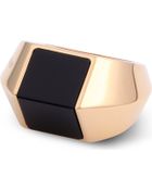 Saint Laurent Bicoloured Ring - Lyst