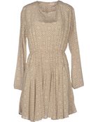 Pomandere Short Dress - Lyst