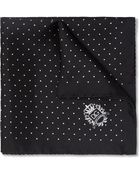 Dolce & Gabbana Swiss Dot Silk Pocket Square - Lyst