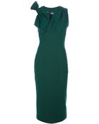 DSquared² Bow Detailed Dress - Lyst