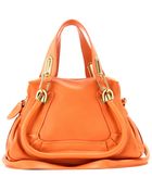 Chloé Paraty Mini Leather Shoulder Bag - Lyst
