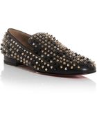 Christian Louboutin Louis Spikes High-top Trainers - Lyst