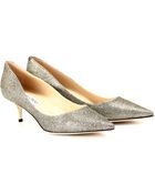Jimmy Choo Aza Glitter Pumps - Lyst