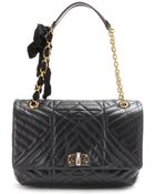 Lanvin Happy Large Quilted Leather Shoulder Bag - Lyst