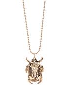 McQ by Alexander McQueen Beetle Pendant Necklace - Lyst